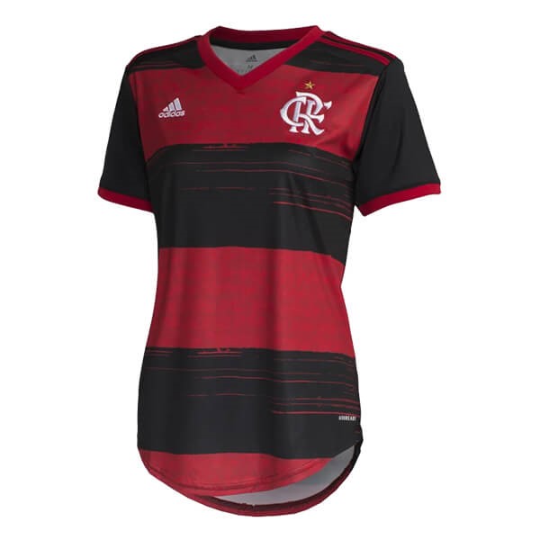 Tailandia Camiseta Flamengo 1ª Mujer 2020-2021 Rojo Negro